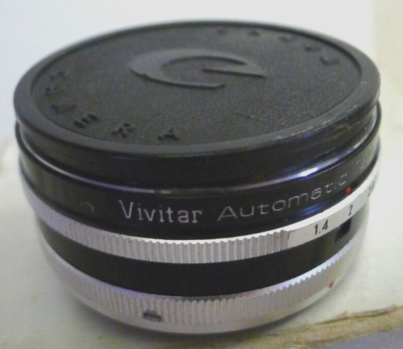 Vivitar Automatic Tele Converter 2X-4 +1 End Cap for Canon FL-FD – Made in Japan