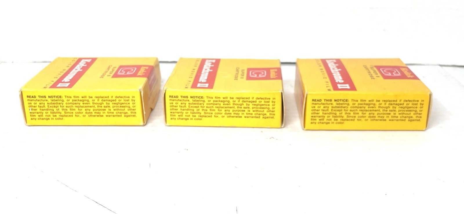VINTAGE 5 LOT EXPIRED SEALED KODACHROME II MOVIE FILM 50ft 1972, 100ft 1965-66