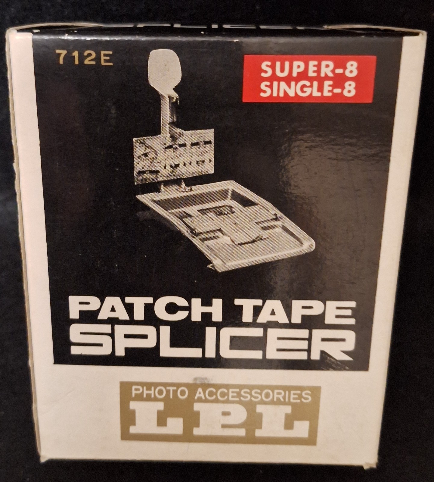 Vintage LPL 712E Patch Tape Splicer, Super 8 Single 8- Excellent Condition