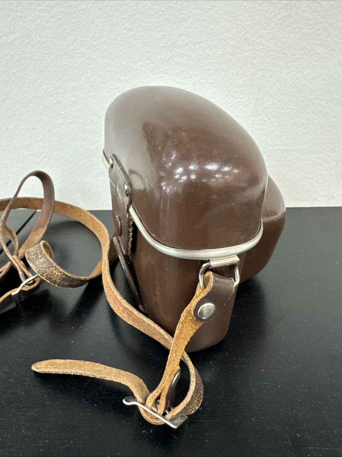 Vintage Zeiss Ikon Brown Leather Case