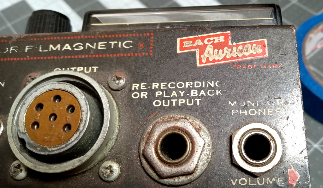 Vintage Bach Auricon MA-11C all Transistor Filmagnetic Sound on Film Amplifier