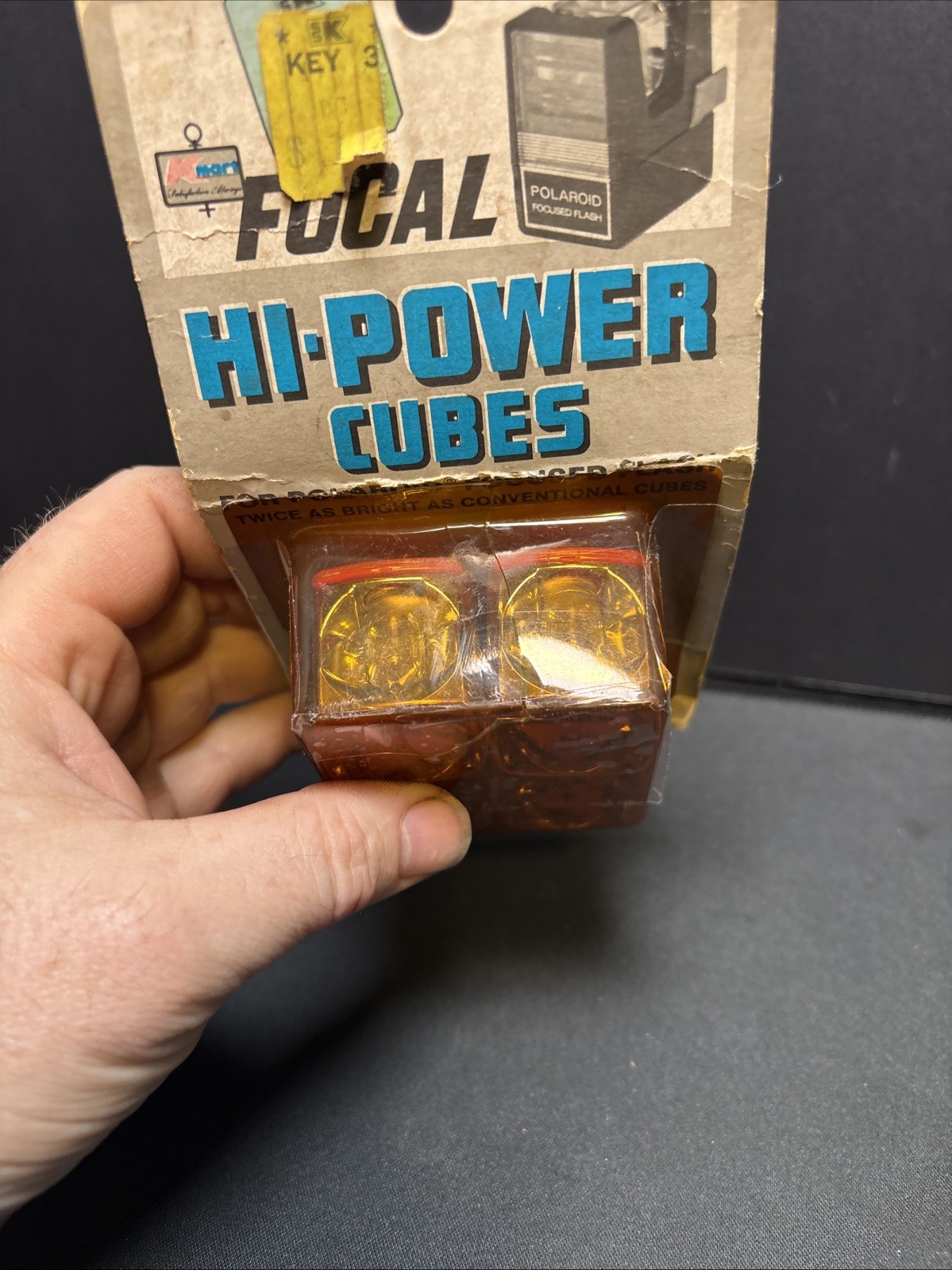 Vintage NOS Focal Hi-power Cubes- 16 Flashes