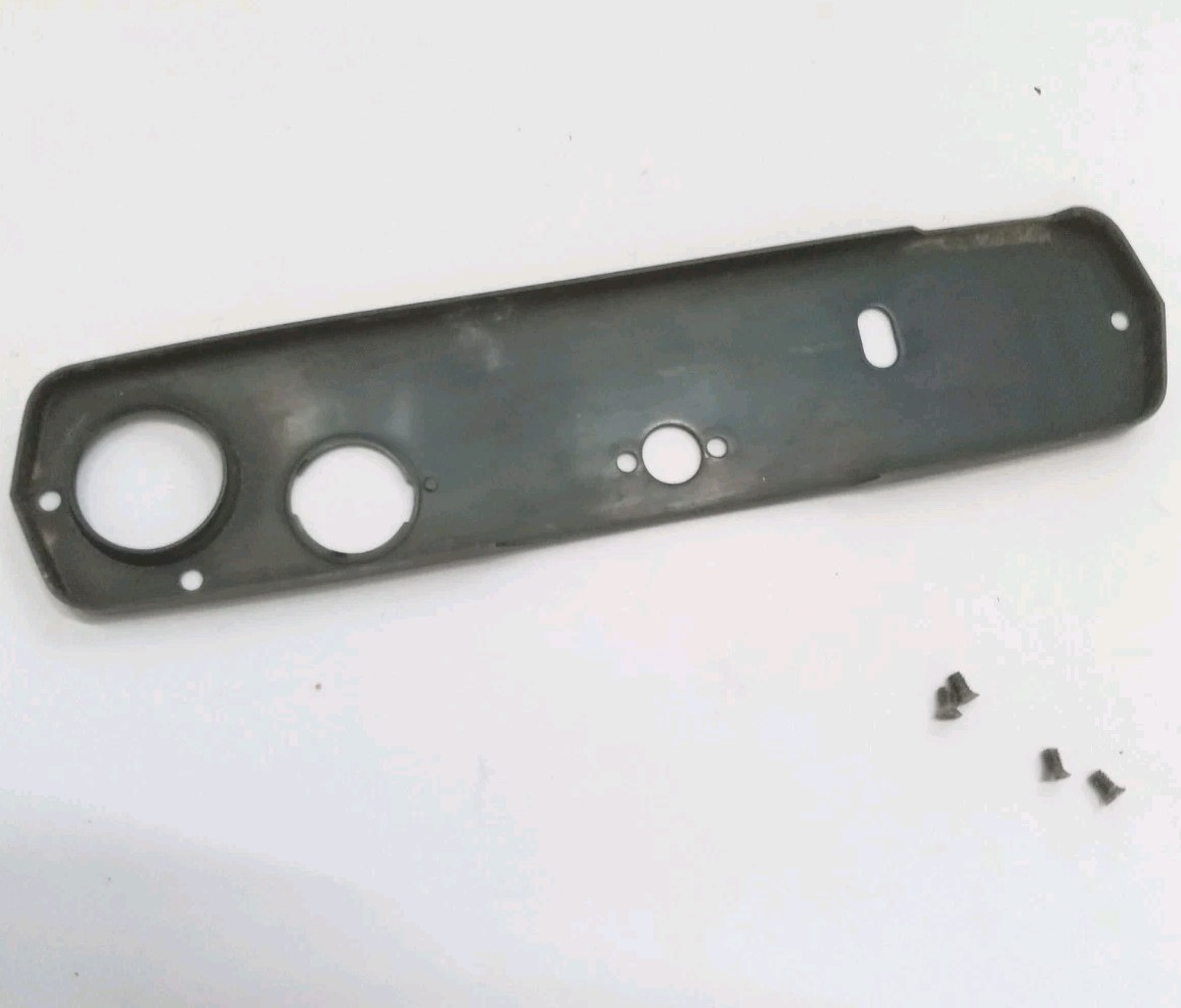 Black Olympus OM 1 Bottom Plate / Cover Used Spare Part