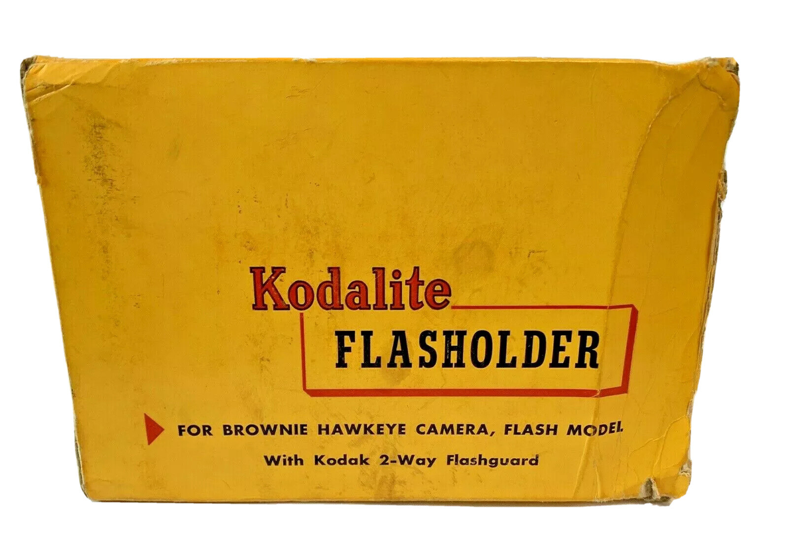 KODAK KODALITE Flasholder Instruction Booklet 2 Way Flashguard and Box