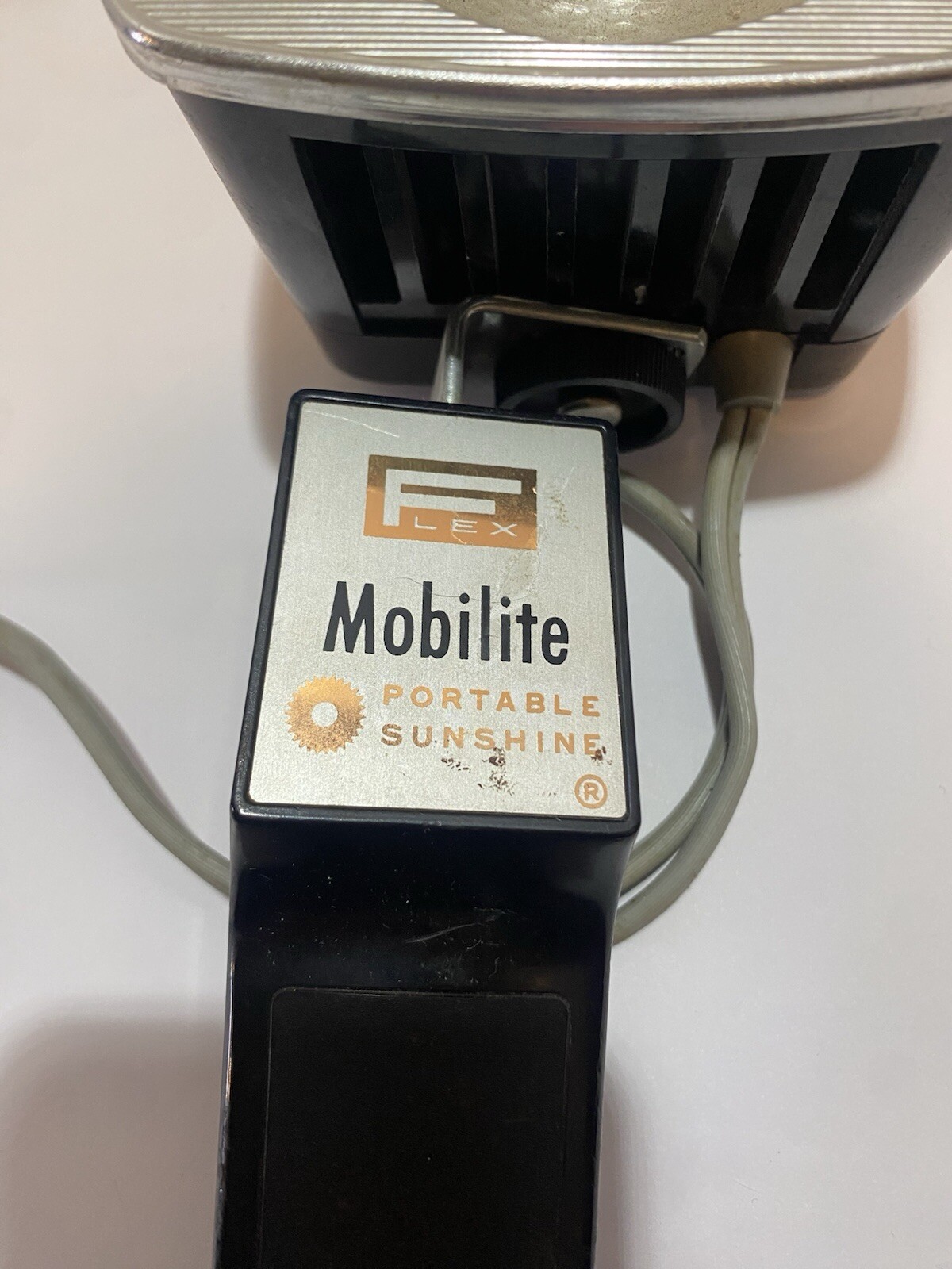 Vintage Flex Mobilite Portable Sunshine Camera Movie Lighting System Works