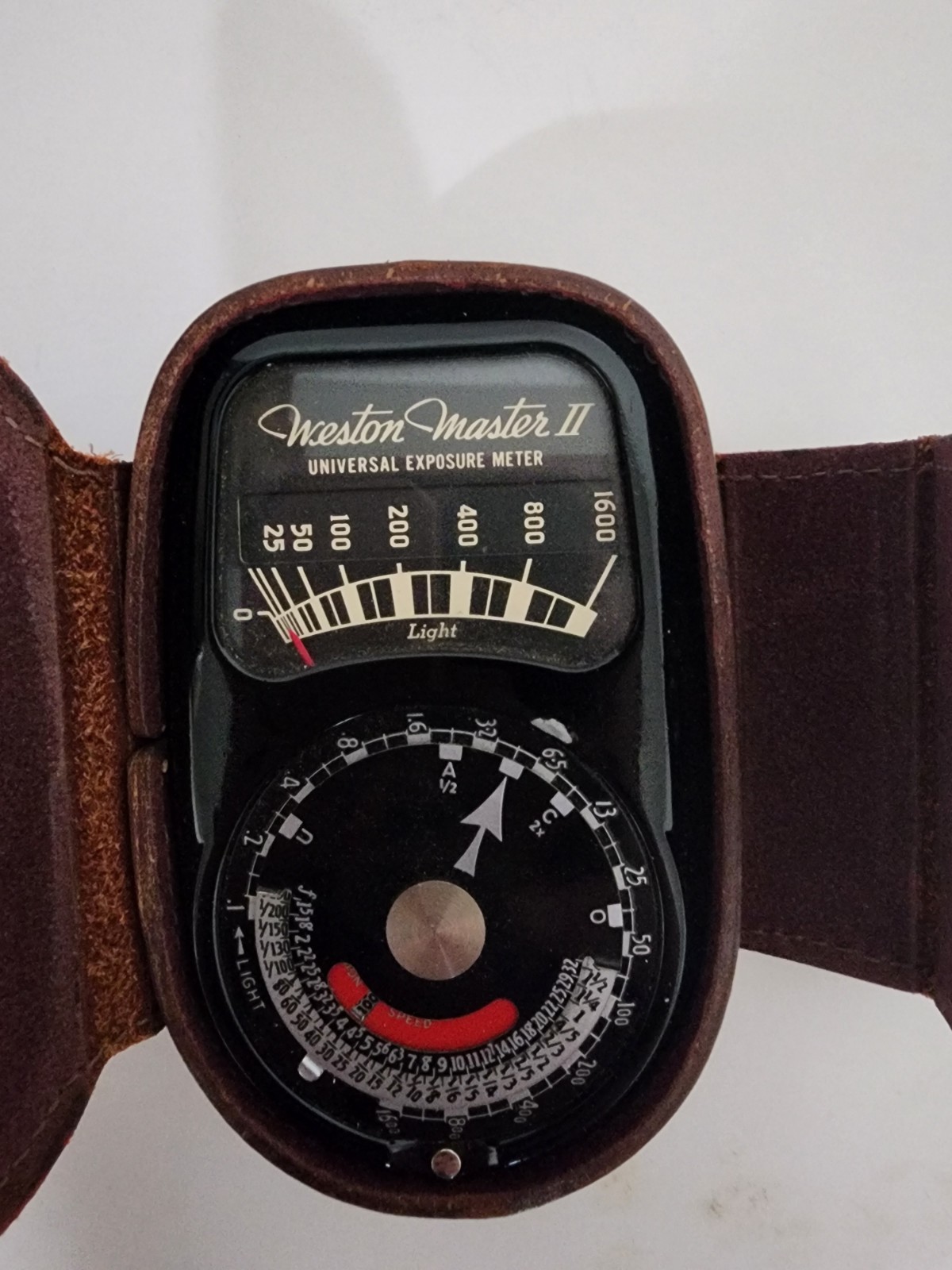Vintage Weston Master II Exposure Light Meter Case UNTESTED Photography 735