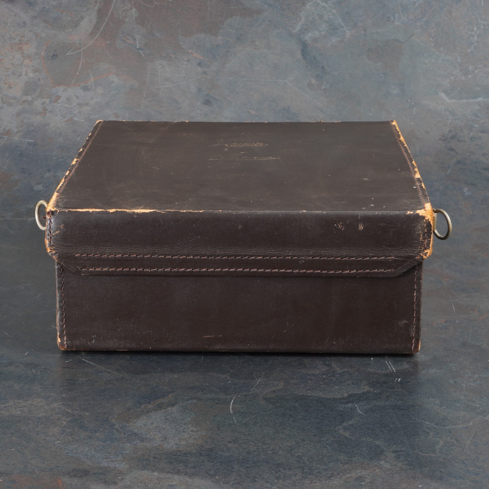 :Leica E. Leitz NY Original Brown Leather System/Outfit Case for L39 Screw Mount