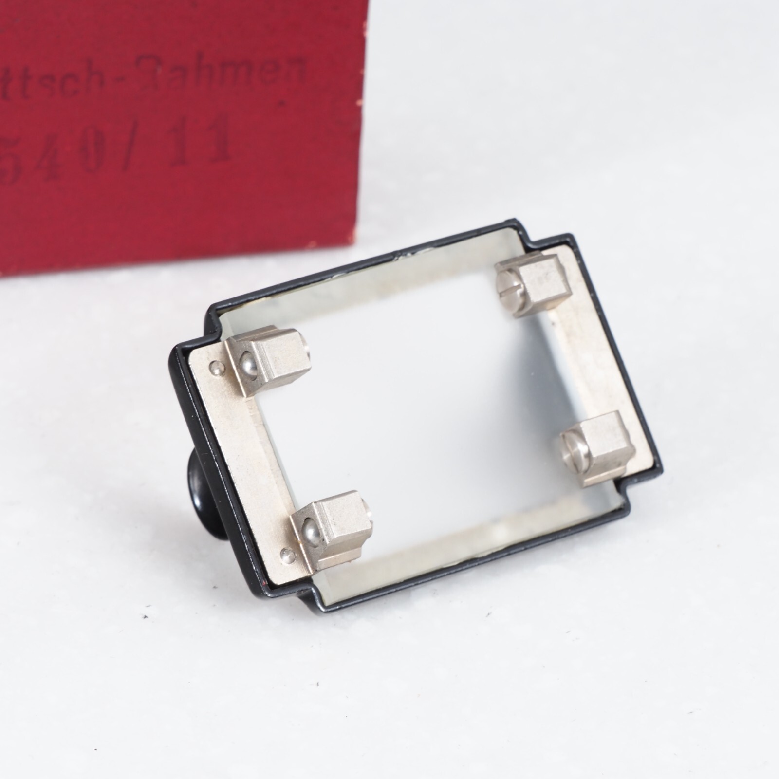 ^ Zeiss Ikon Ground Glass Screen for Plate Back Adapter 540/11 w/ Box [MINT]