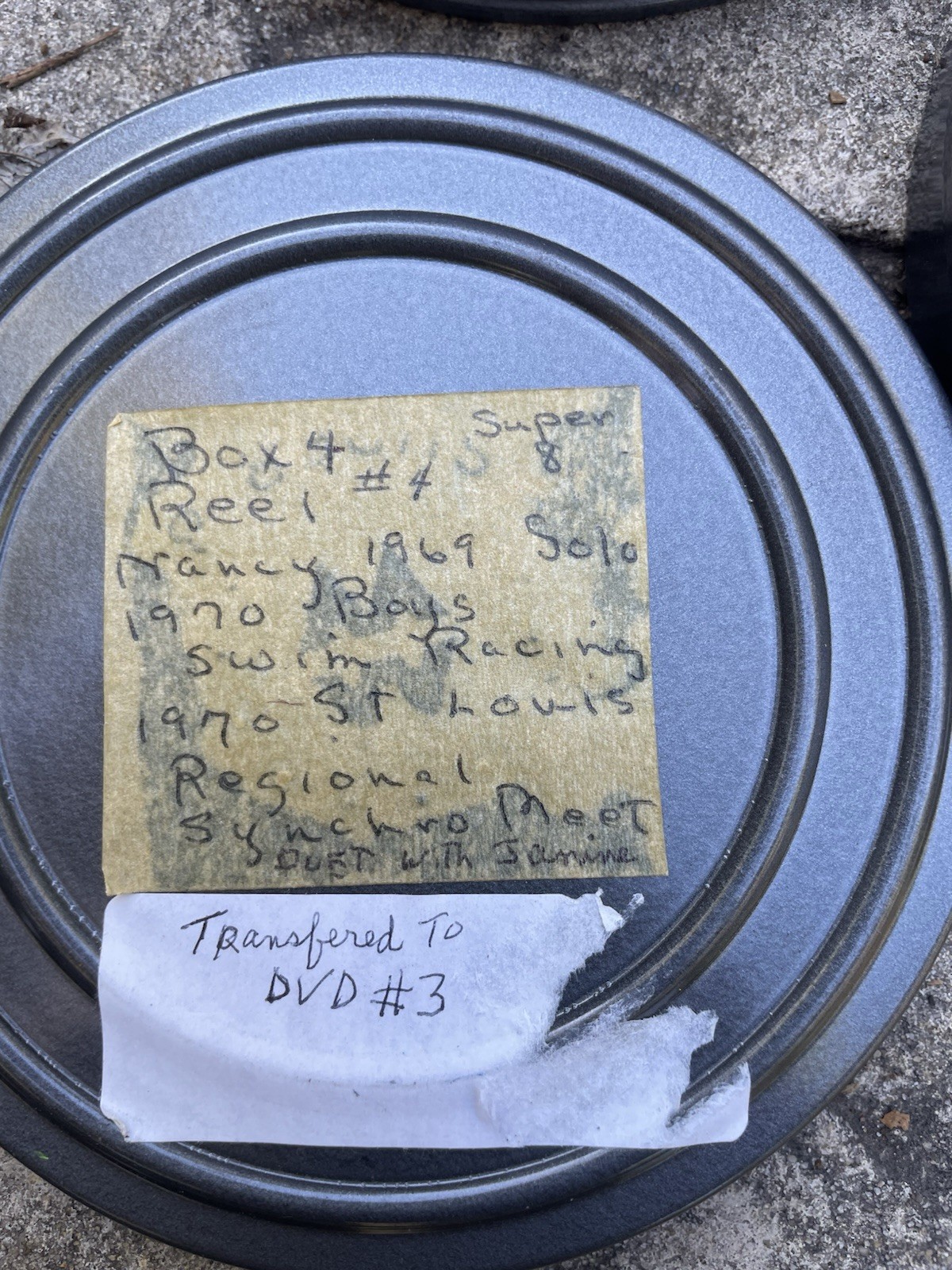 2 Vintage Super 8mm Home Movies 1950/70’s Metal Reels & Metal Canisters-Colorado