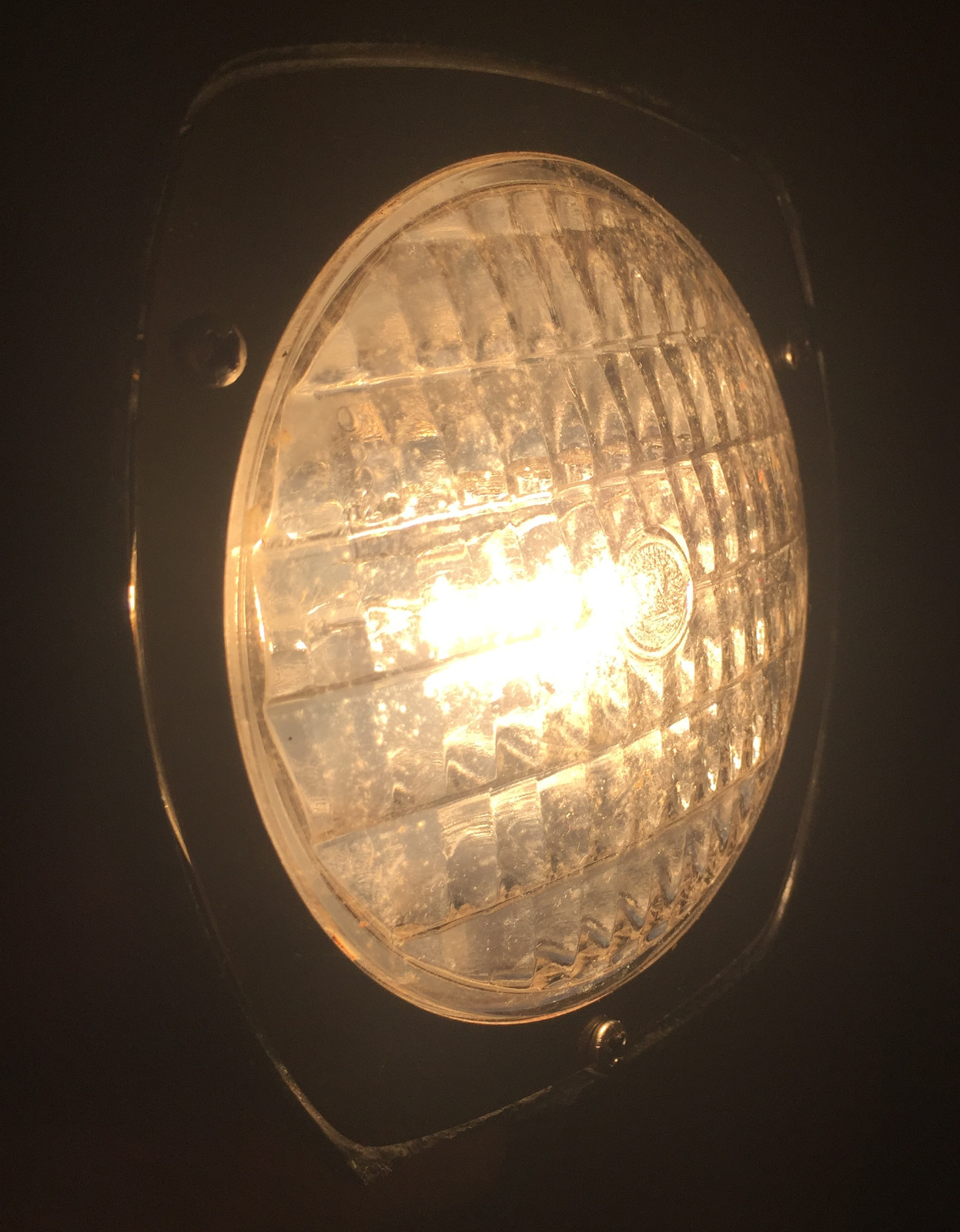 Super 8 movie camera light lamp Atlas Warner Corporation 650 watt 115 volt Works