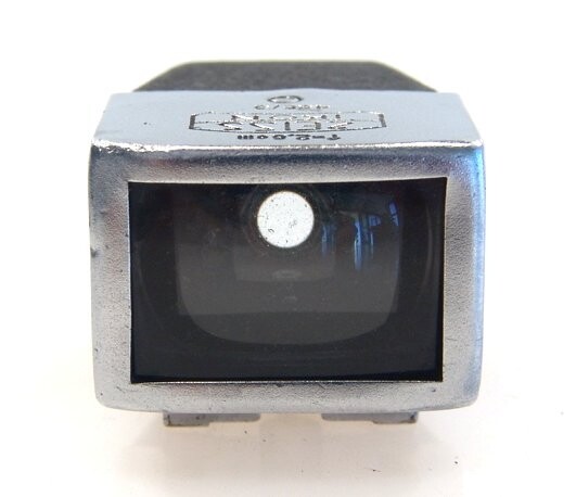 ZEISS IKON 432/3 CAMERA VIEW FINDER 2.8cm BLACK NICKEL RARE ATTACHMENT f=28mm NR