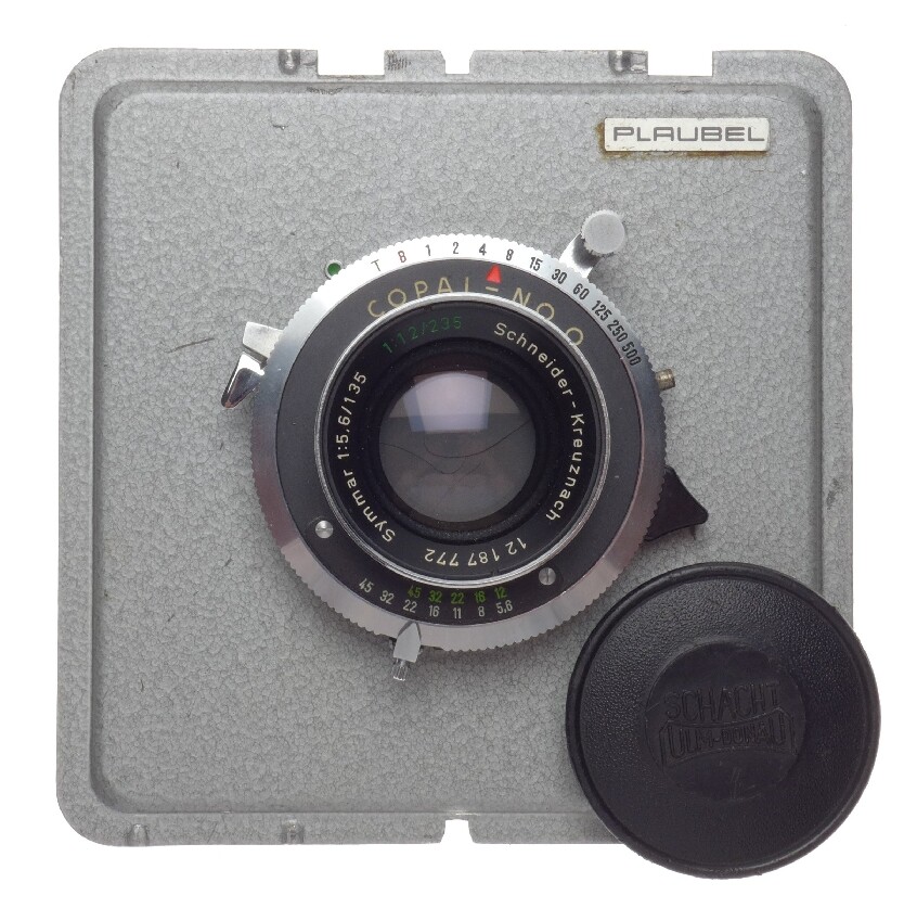 Plaubel large format 9×12 10×15 monorail camera schneider symmar angulon lenses