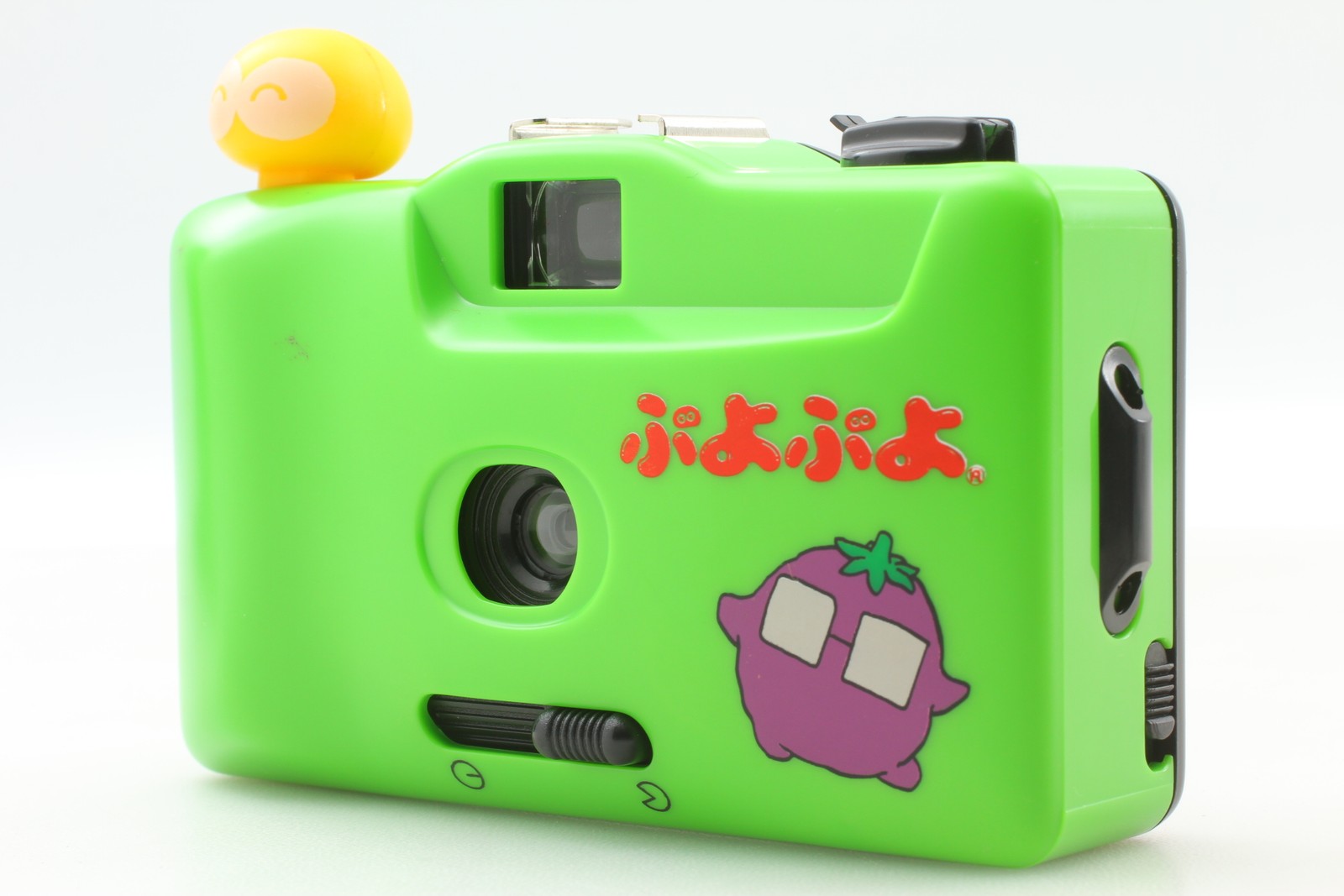 [Exc+5] Japanese Green Puyo Puyo 35mm Film Toy Camera Novelty Gift From JAPAN