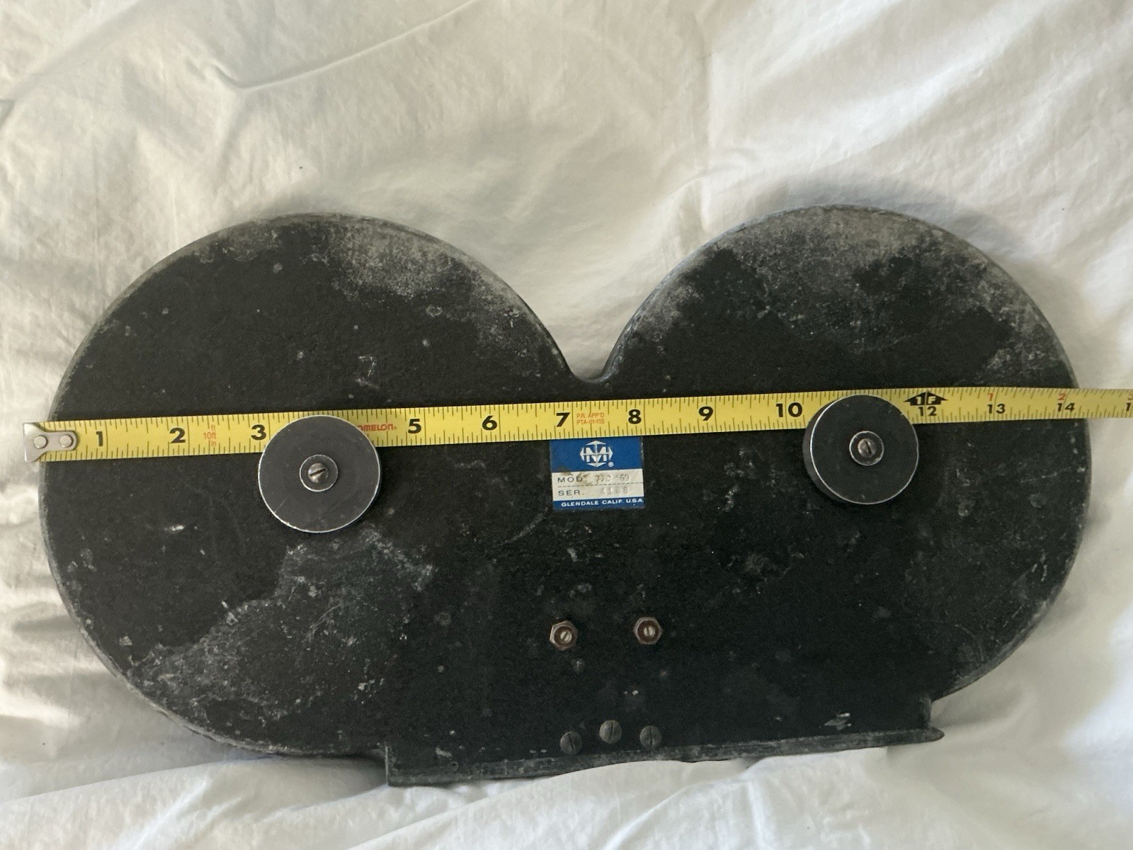Vintage Mitchell Camera Corp 35mm Short Film Reel – 7″, 77D Era, Studio Used