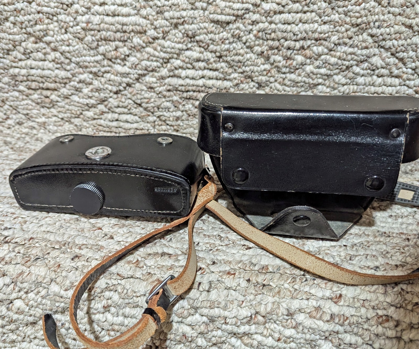 Vintage LEITZ Germany Leicaflex Leather Case Cover GERMANY GC