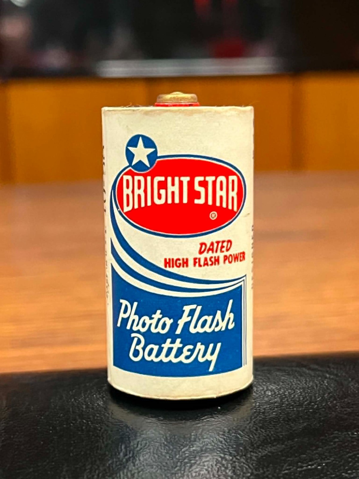 Vintage Bright Star Photo Flash C Cell Battery Freshness Dated 10-59