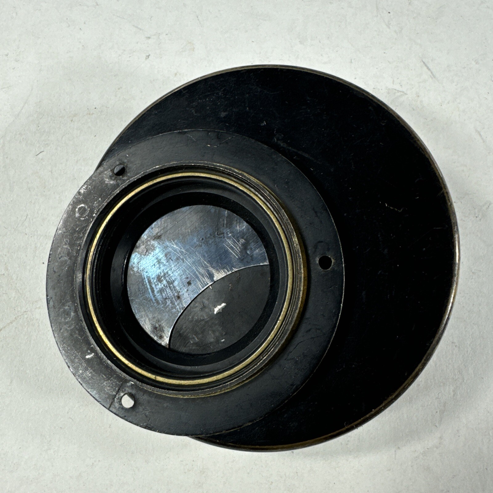 Bellini A Nancy French Brass Body Shutter for Barrel Lens – Works Well