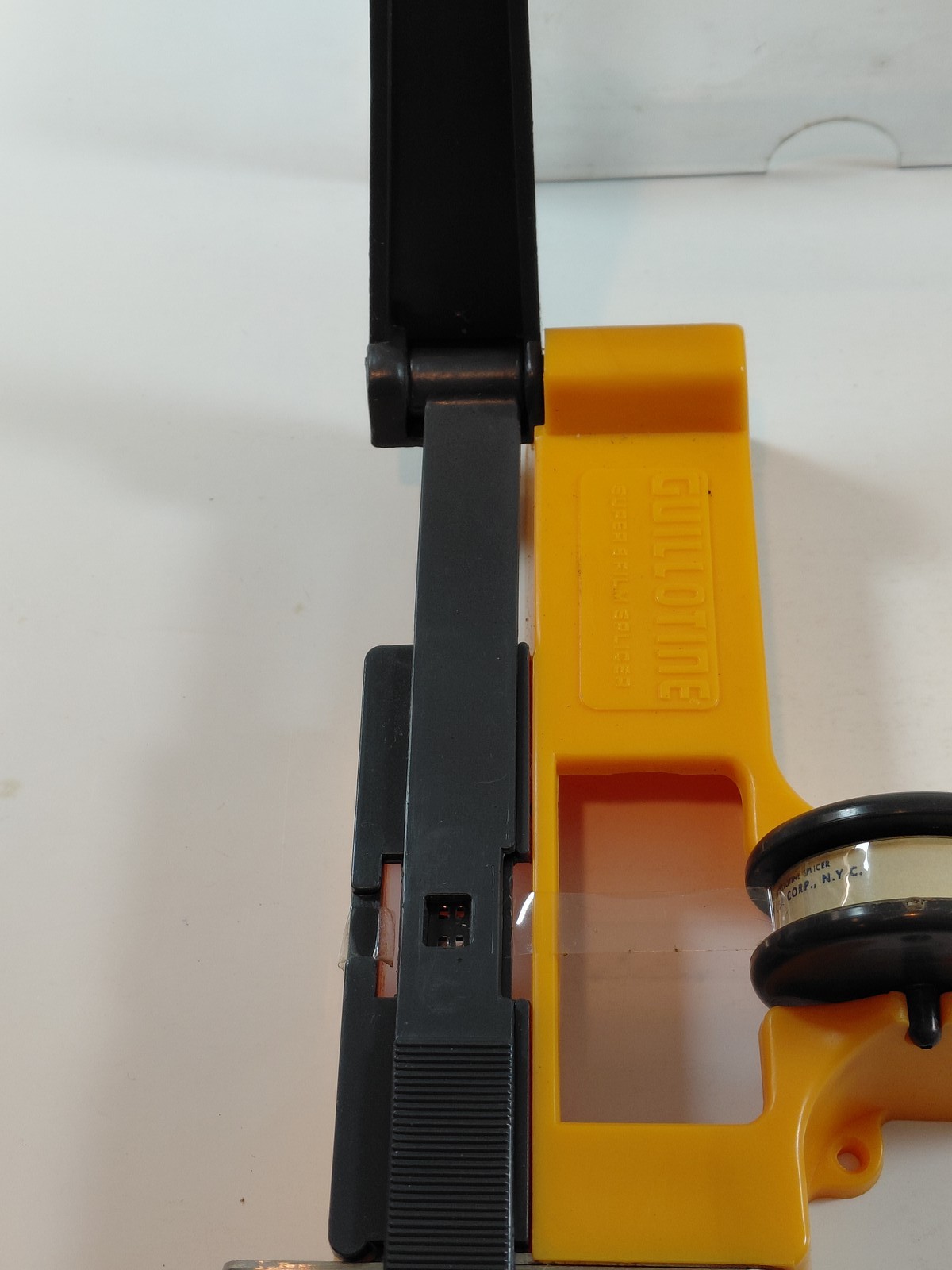 Vintage Guillotine Super 8 Film Splicer with Splices – Made in Italy