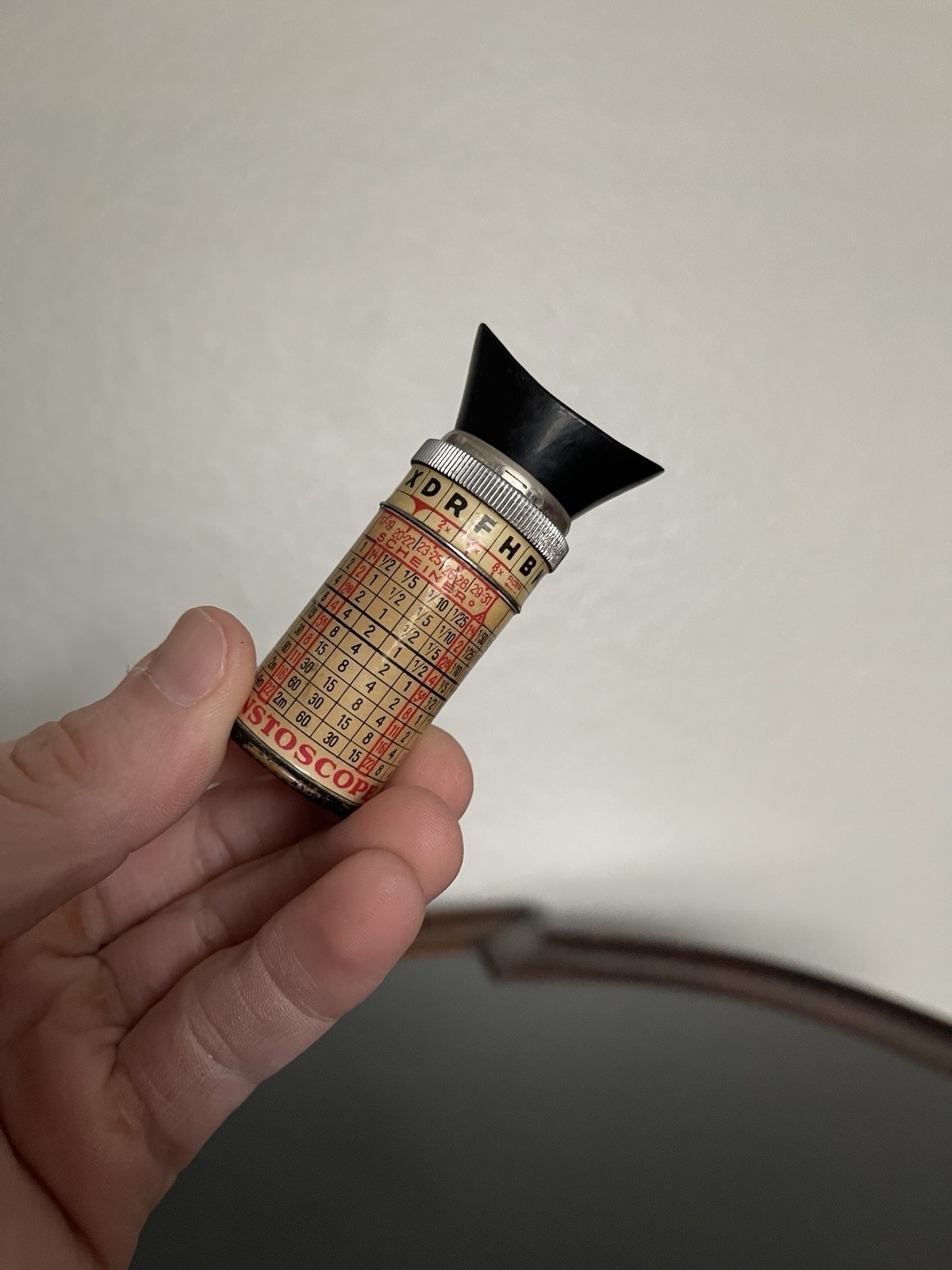 Vintage DREM Scheiner Instoscope Extinction Light Meter 1930s