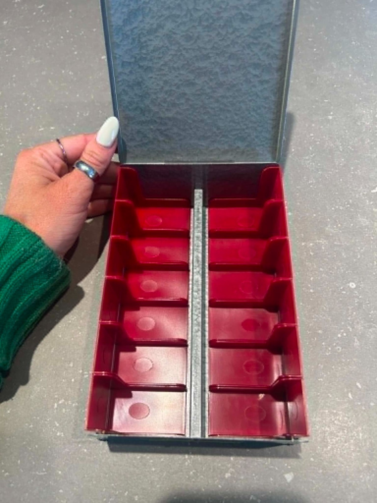 Vintage Kodak Kodaslide Compartment File storage case for 35mm slides