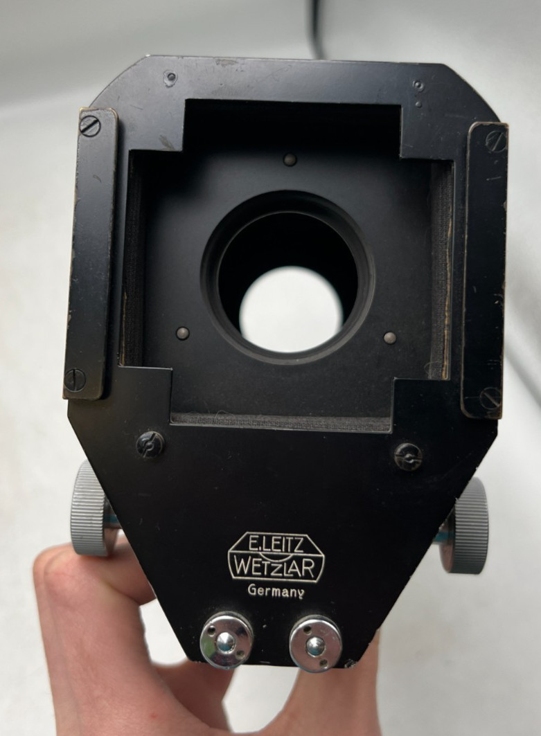 Leitz Leica Visoflex I Focusing Bellows / Mirror Box Finder / Magnifier w/ Case