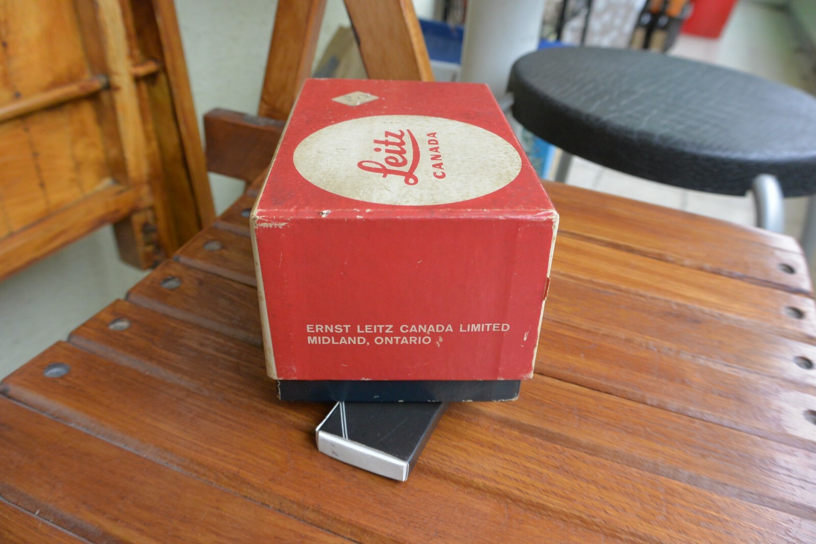 Vintage Leitz Leica Empty Box for 90mm f2 Summicron M Lens , US DUTIES INCLUDED