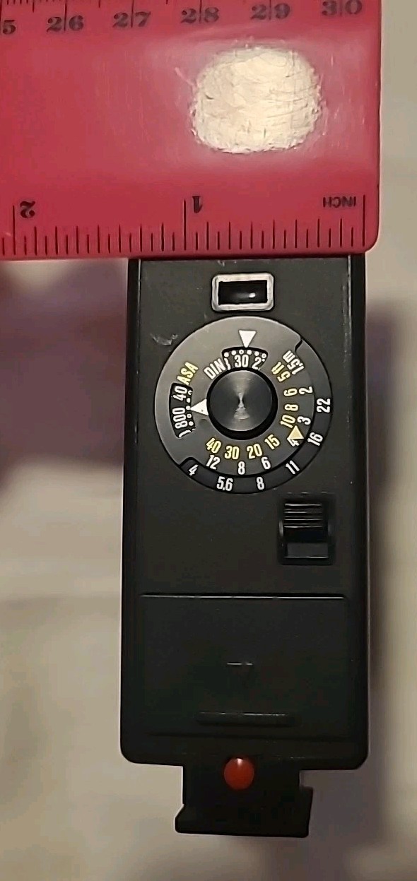 Vintage Promatic 20A Hot Shoe Film Camera External Flash Unit Additional Light