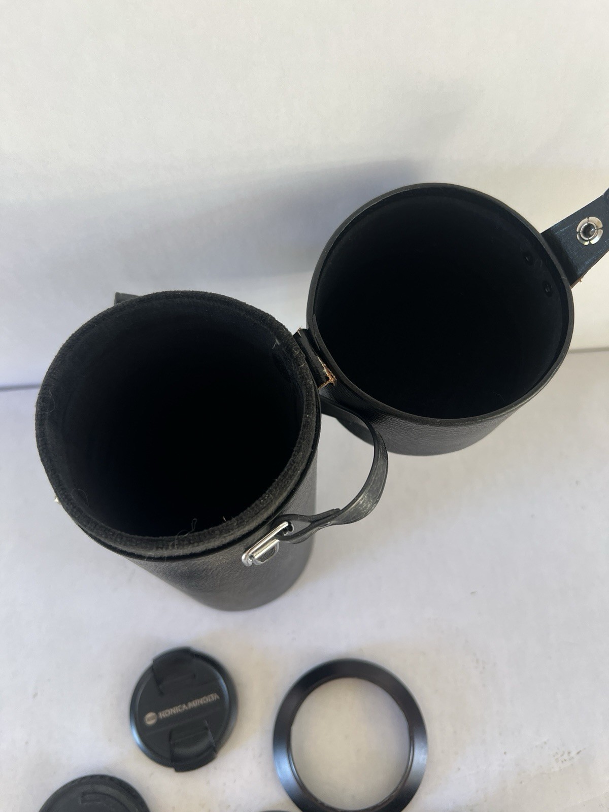 Vivitar & Minolta Misc Lens Case And Covers Misc Lot