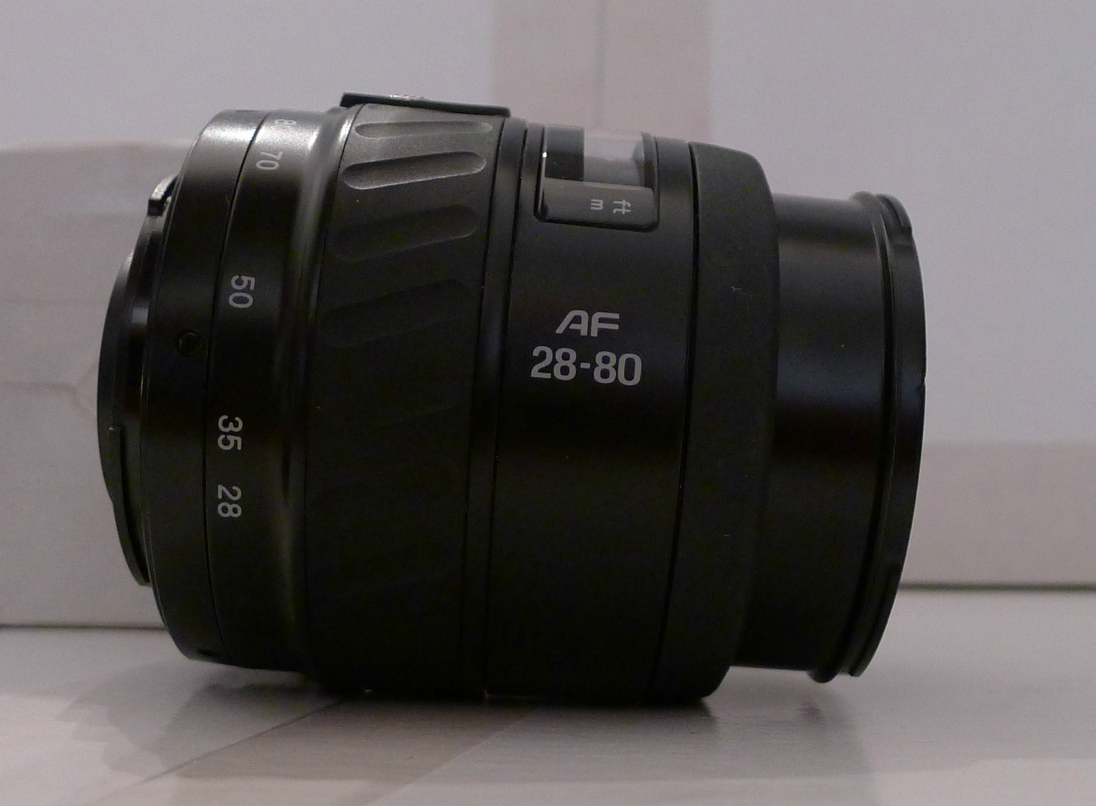 Minolta AF Zoom 28-80mm 1:4 (22) – 5.6 Lens 55mm +End Cap- Japan TESTED