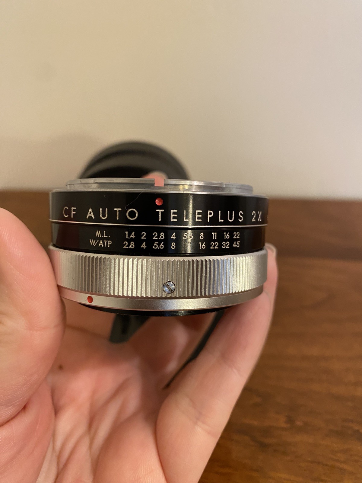 Kenko CF Auto TelePlus 2X Converter Made in Japan with Case Caps Camera Gear