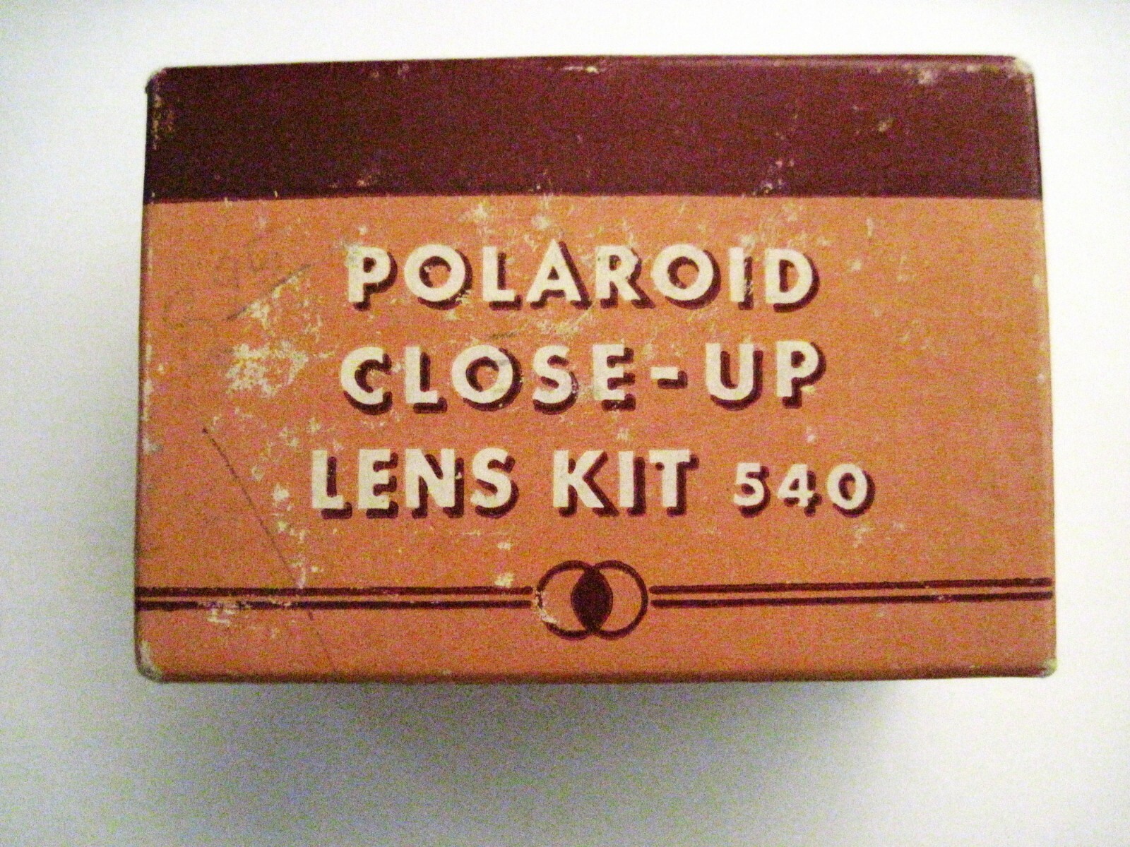 Vintage “Polaroid” Close-up Lens Kit 540 Box Only W/Exposure Meter *