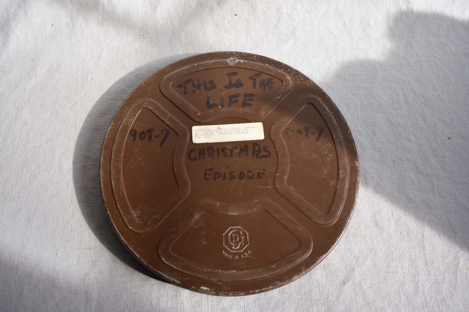 Vintage 16MM Film This is the Life Christmas Lutheran Church Goldberg Bros Reel
