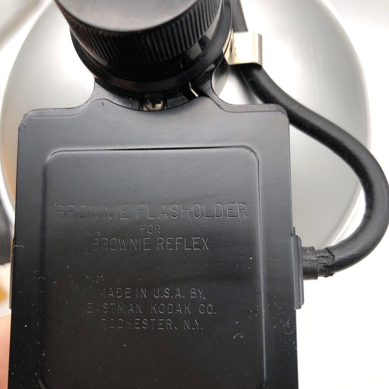 Vintage Kodak Brownie Flasholder for Brownie Reflex Synchro Model w/Original Box