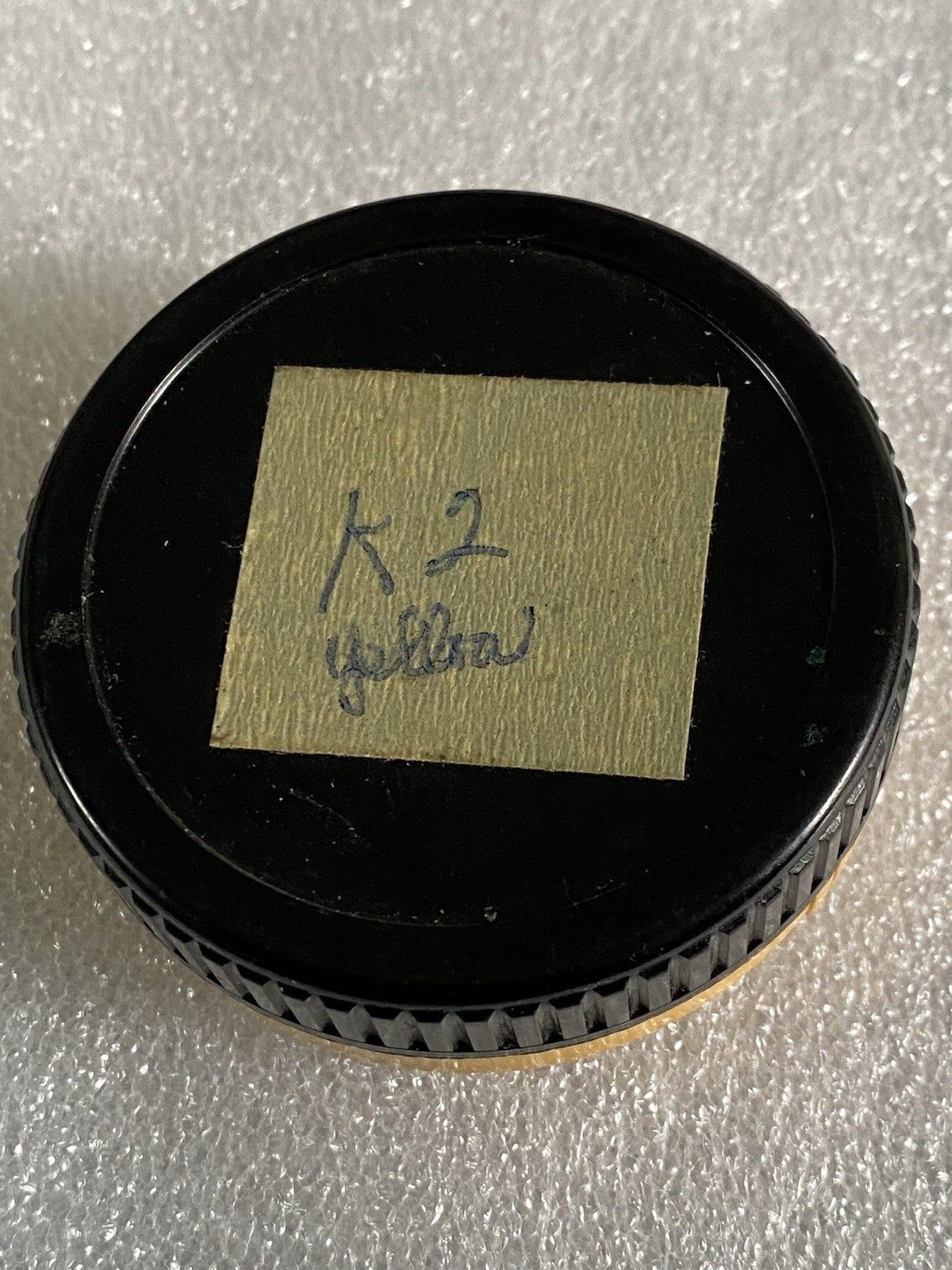 Vintage Kodak Series VI Wratten Filter G-with Art Deco Styled Container