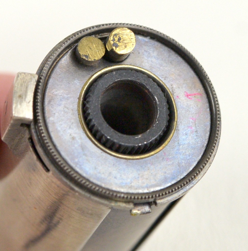 Vintage Reloadable Brass 35mm Film Spool Cassette
