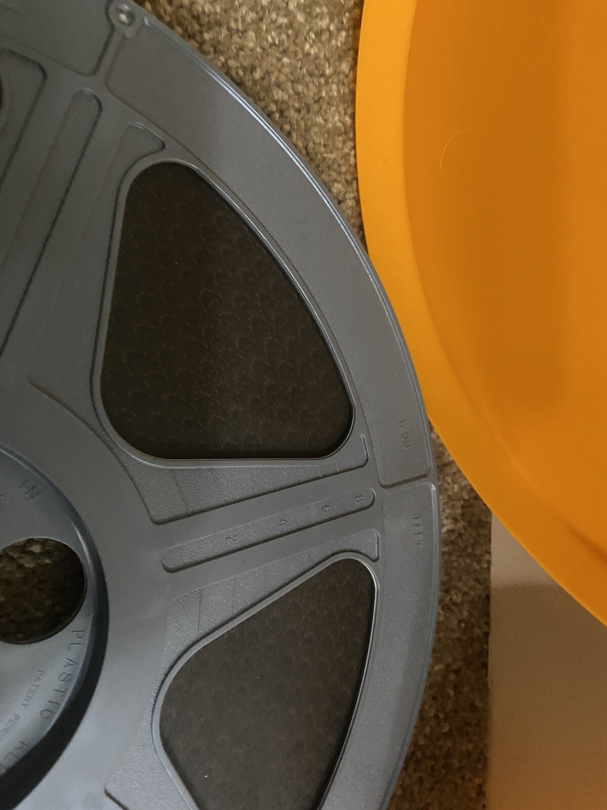 PlioMagic Plastic Film Movie Reel1200 Ft -33 Minutes 16mm With Life On the Run