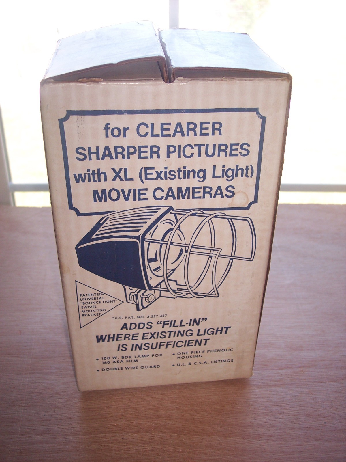 Vintage Harwood XR6 Movie & Video Light Excellent Working condition with manual
