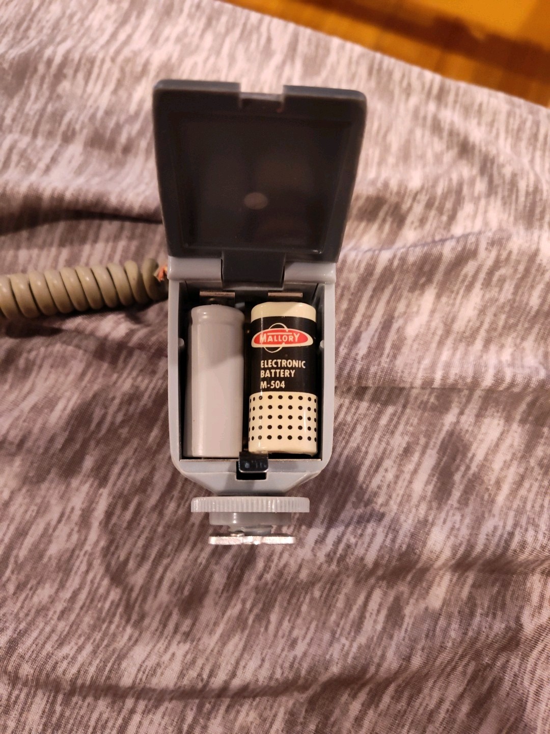 VTG NH SUNSET 500 BOUNCE-LITE BC FLASH GUN w/Manual. No Reflector. UNTESTED