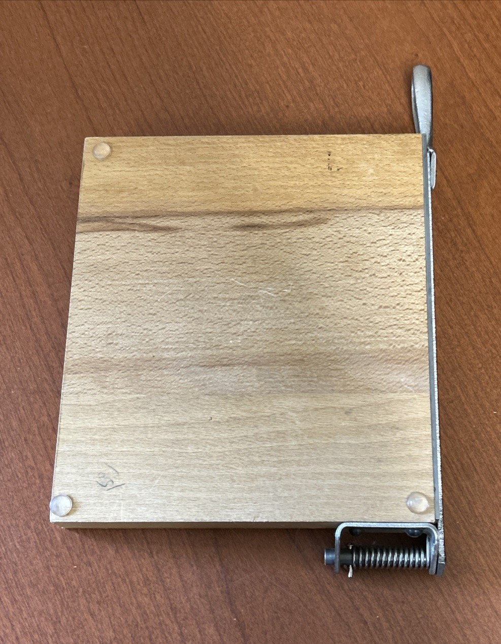 Vintage Eastman Kodak No. 2 Wood Trimming Board 7″x8″ pristine condition/USA