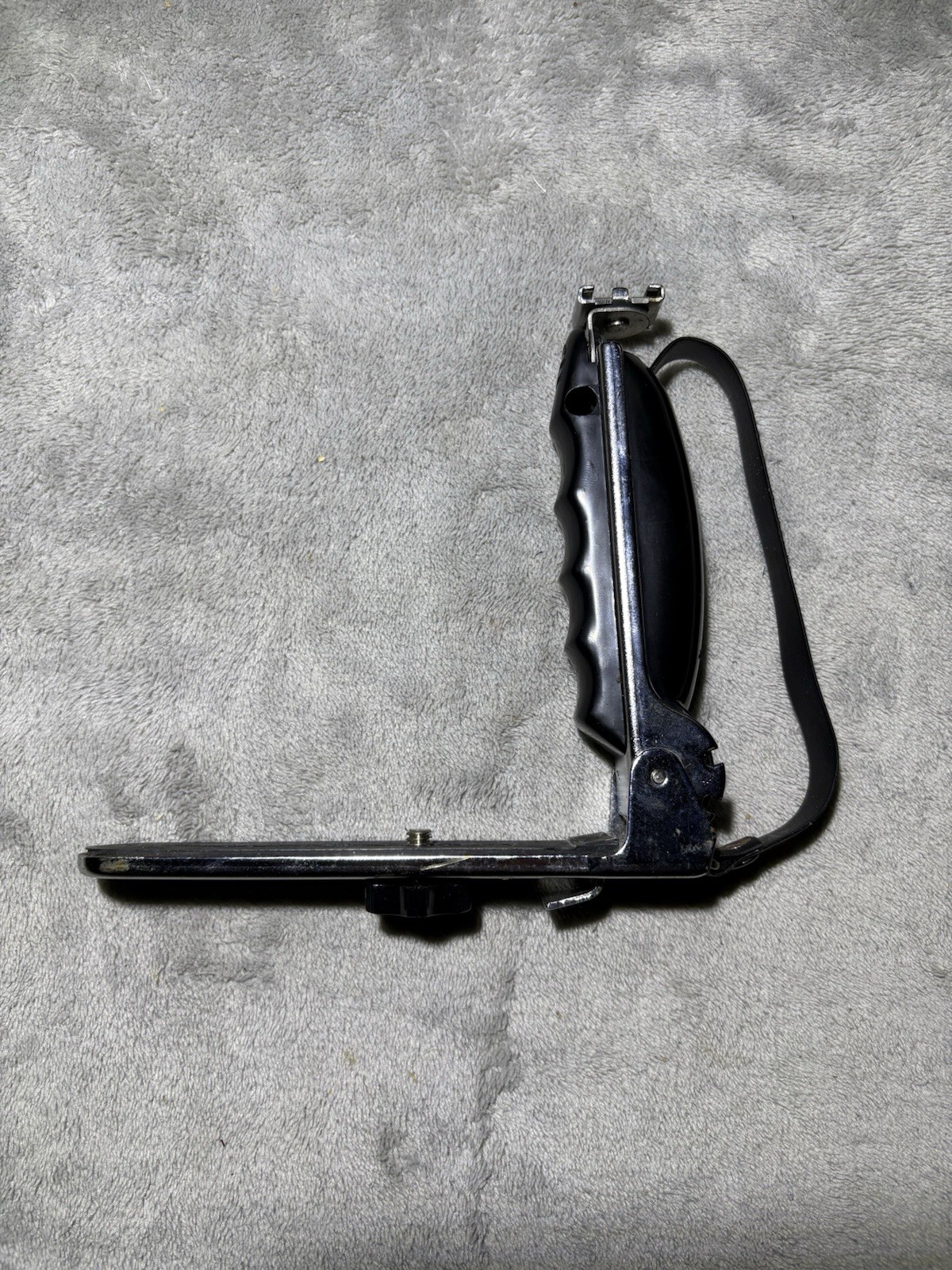 Vintage Camera Handle/Flash Holder, Adjustable And Collapsable Made In Japan