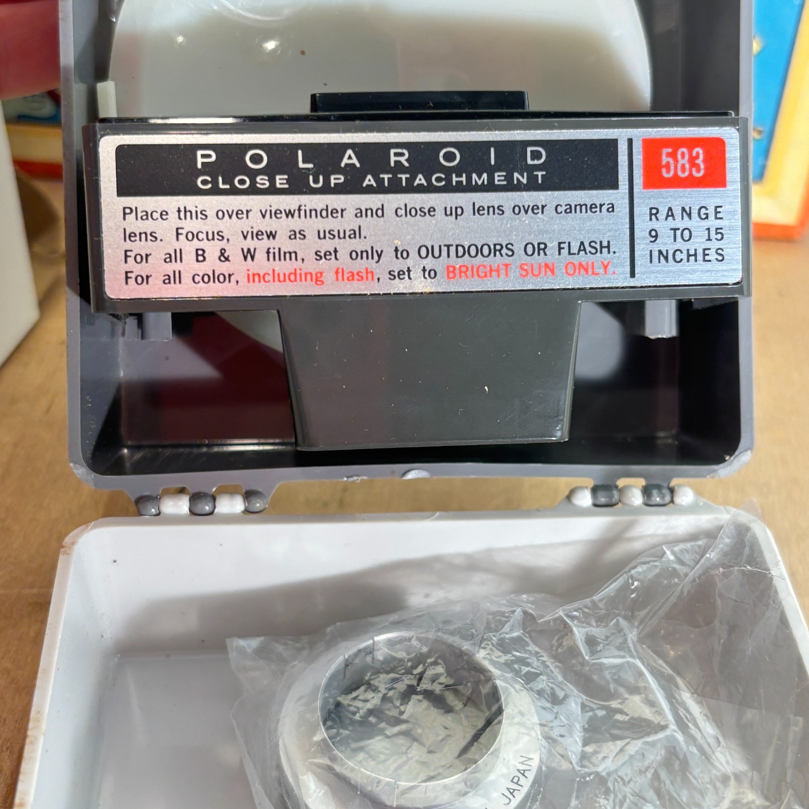Polaroid Close-Up Kit #583 In Jewel Case
