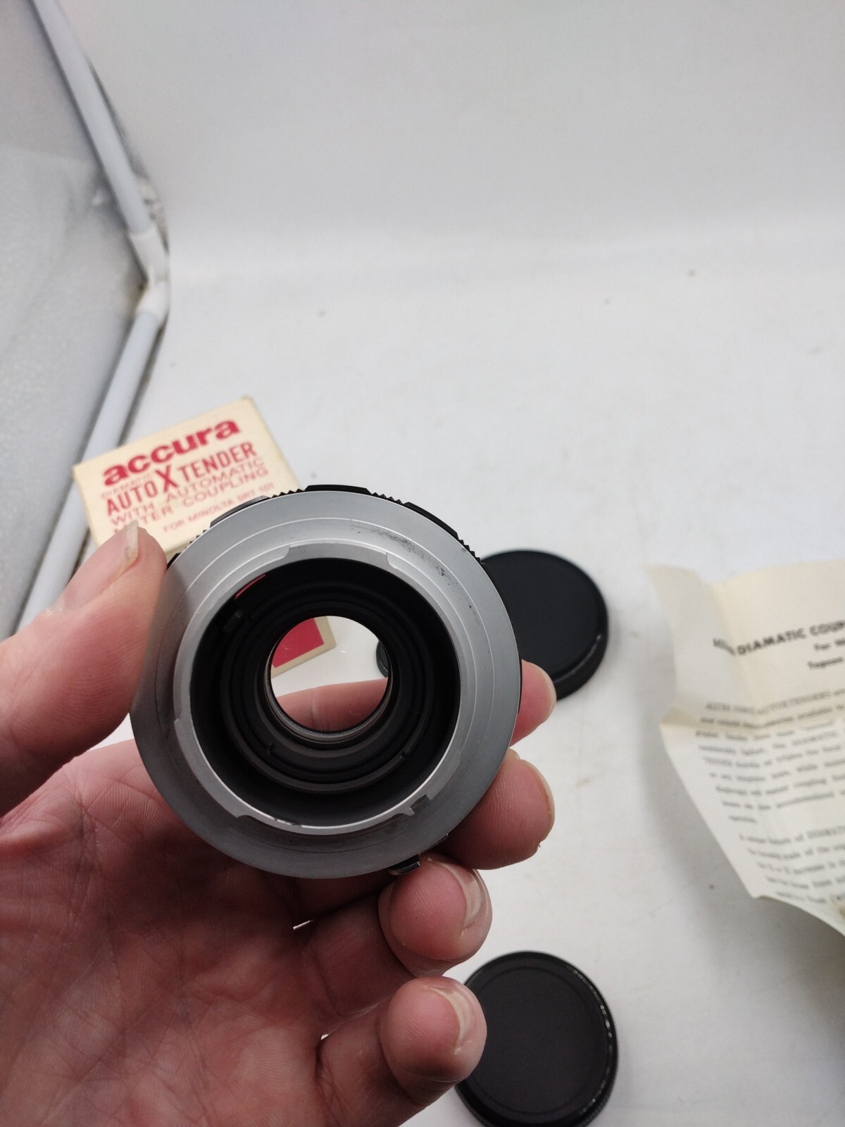 Accura Daliamatic Auto X Tender With Automatic Meter Coupling 2x For Minolta SRT
