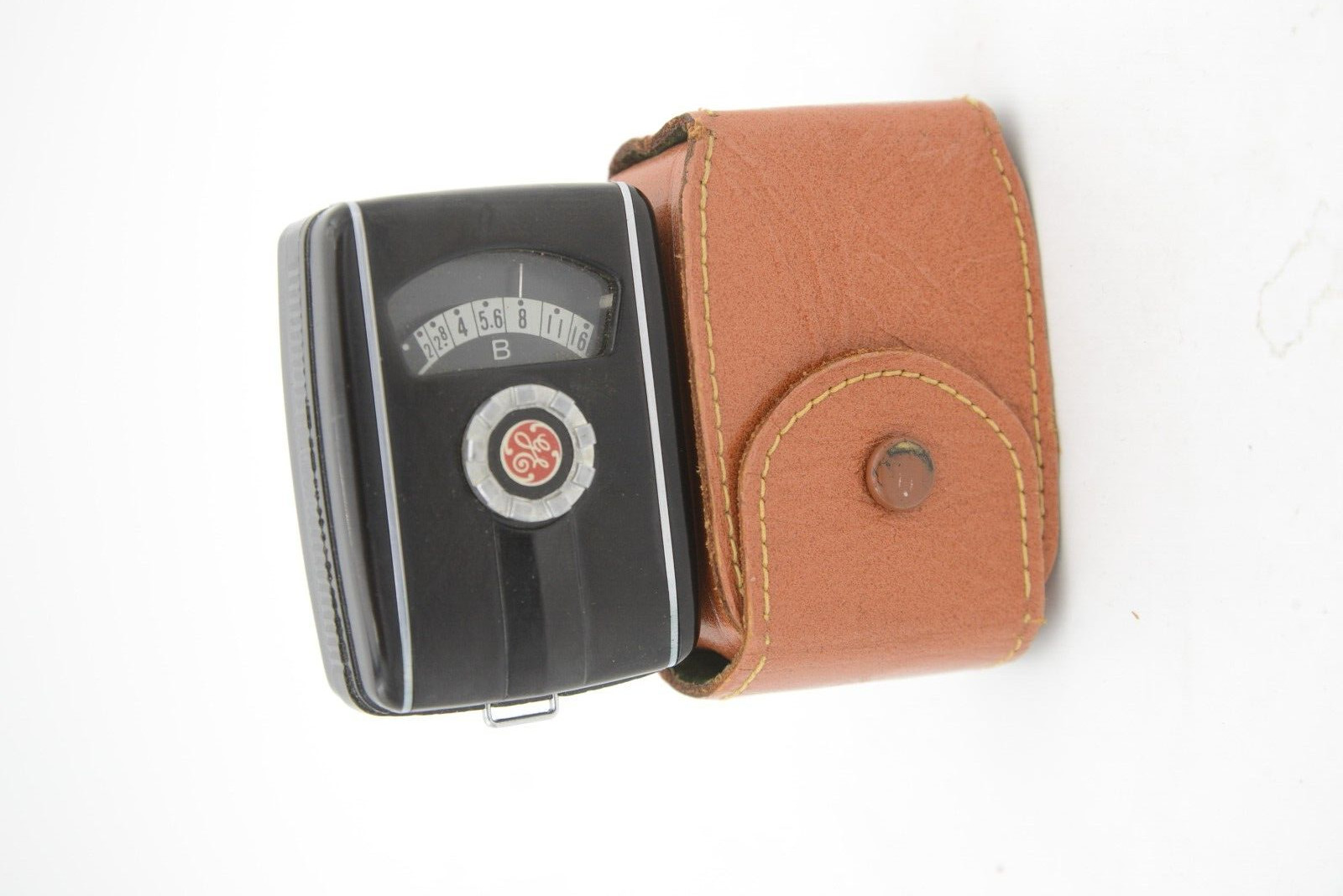 GE PR-30 Mascot Light Meter works! w/ case