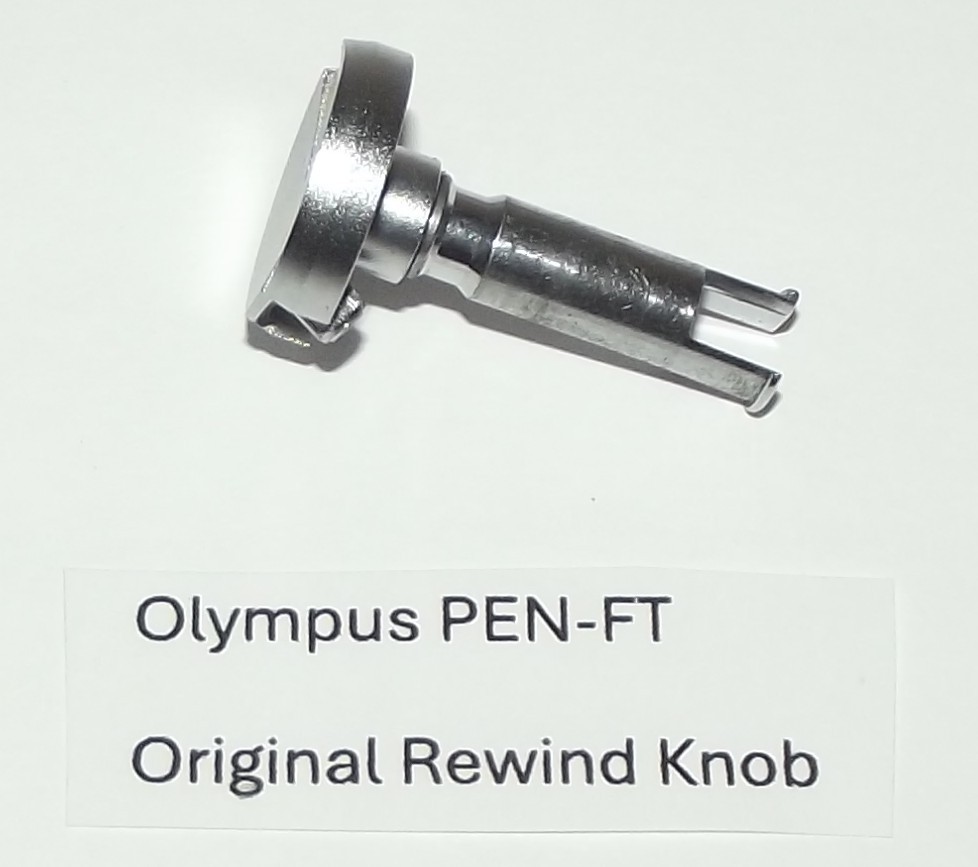 Olympus Genuine Original PEN F FT Film Rewind Knob with Spindle