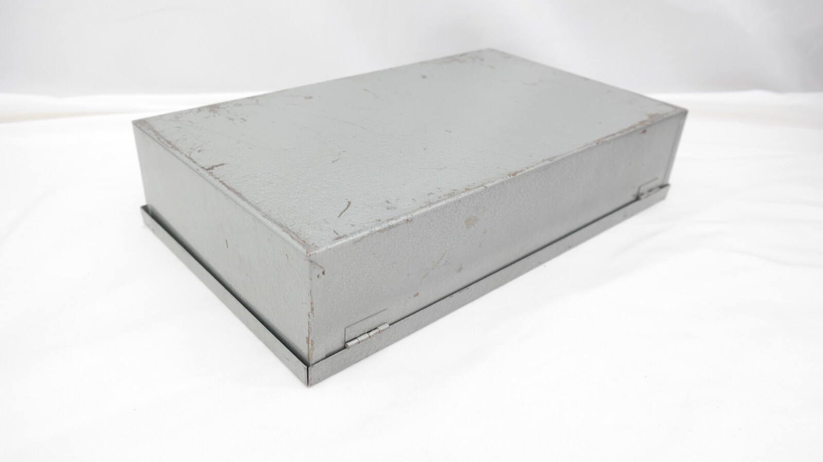 Vintage Metal 35mm Photo Slide Storage Case 13″ x 7.5″ TF