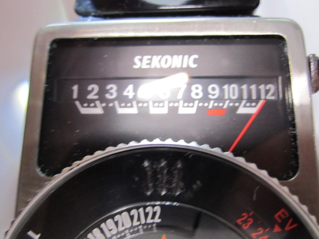 SEKONIC PRO EXPOSURE LIGHT METER for BOLEX 16MM MOVIE CAMERA WORKING BEAUTY!