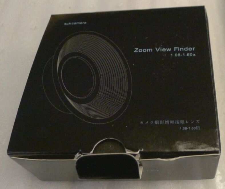 Lewong Zoom View Finder 1.08-1.60x Kit for Most Canon Nikon Sony SLR Cameras NEW