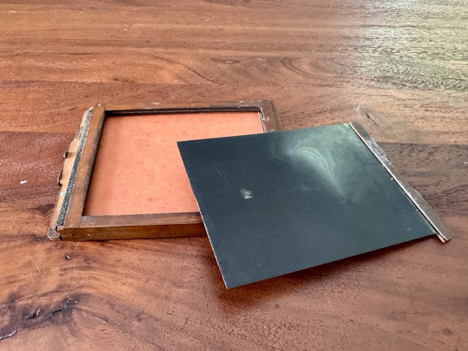 1883 Antique Wooden Camera Film Dry Plate Holder Patent Feb 27 1883