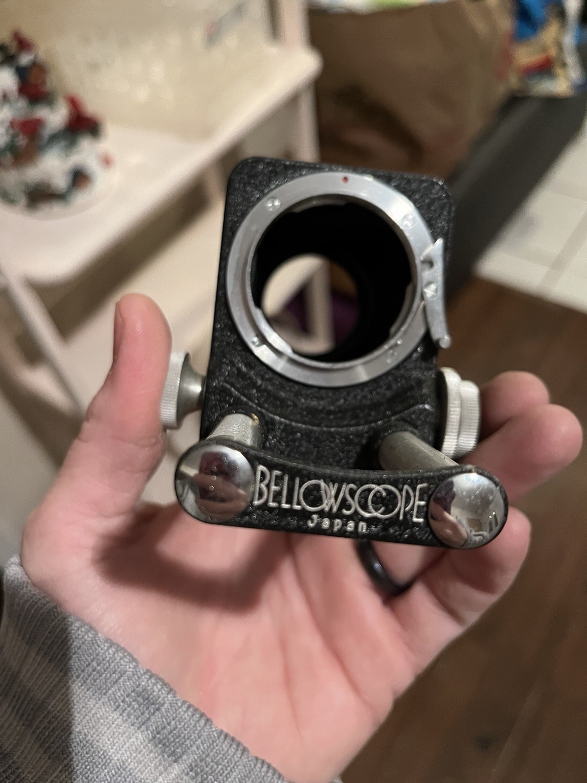Bellowscope Camera Bellows with Ihagee Dresden Germany Mount