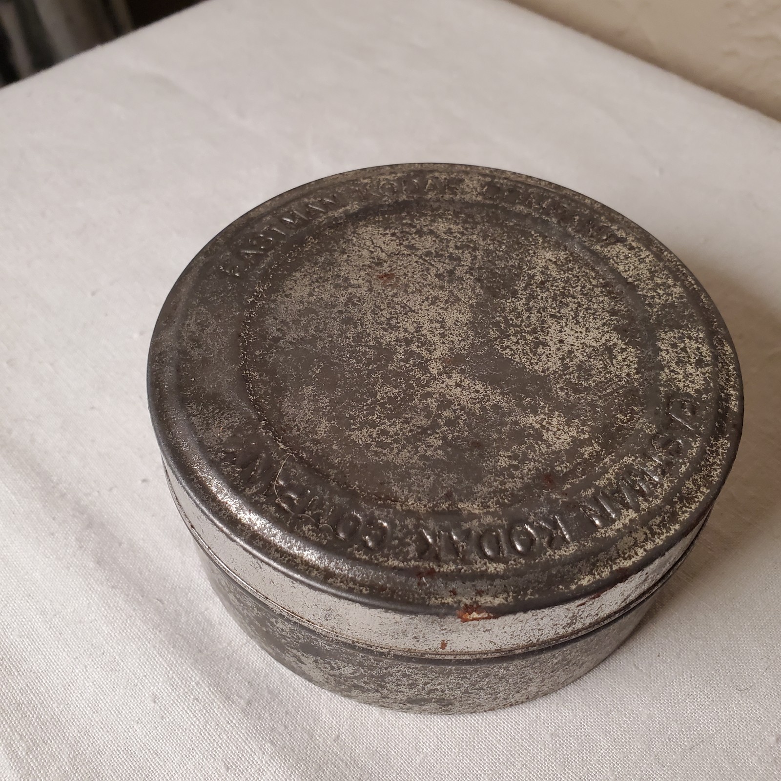 Vintage Eastman Kodak Film Tin Metal 3 3/4″ Vintage Tin Gift Tin